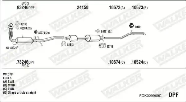 WALKER FOK029969C