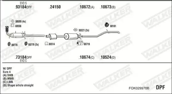 WALKER FOK029970B