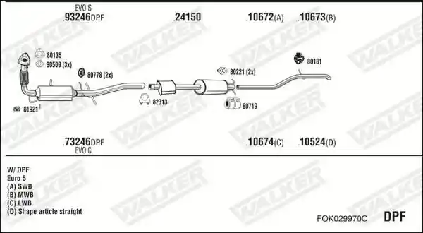 WALKER FOK029970C