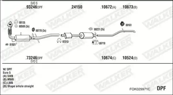 WALKER FOK029971C