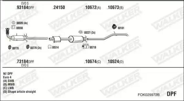 WALKER FOK029972B