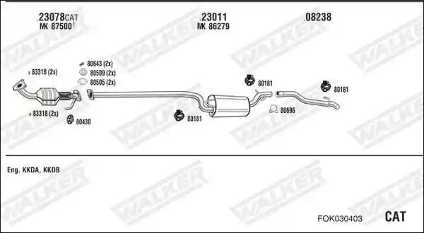 WALKER FOK030403