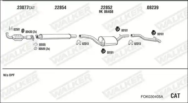 WALKER FOK030405A