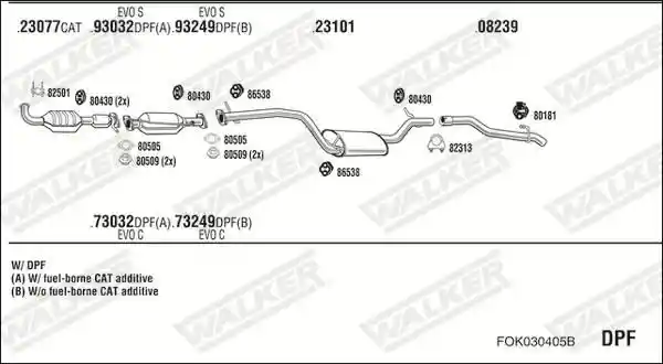 WALKER FOK030405B