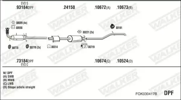WALKER FOK030417B