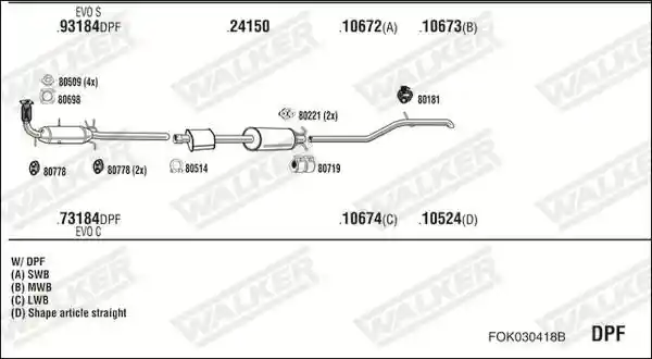 WALKER FOK030418B