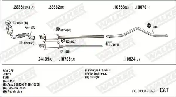 WALKER FOK030420AC