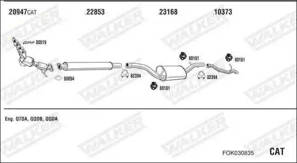 WALKER FOK030835