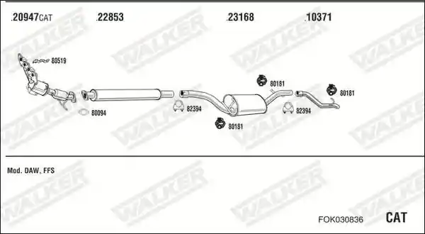 WALKER FOK030836