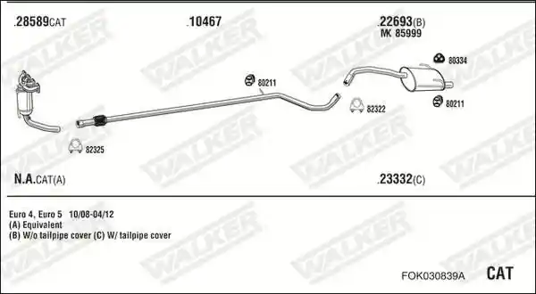 WALKER FOK030839A