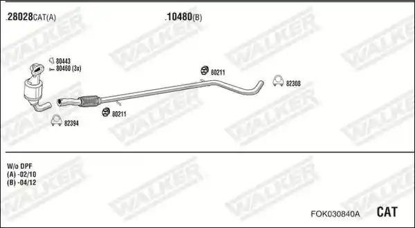 WALKER FOK030840A