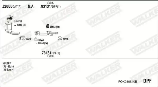 WALKER FOK030840B