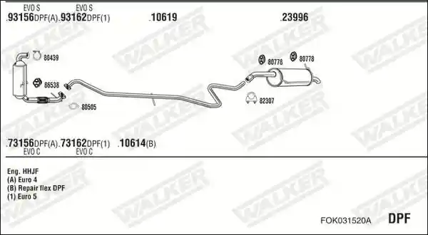 WALKER FOK031520A