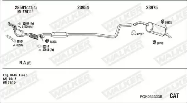 WALKER FOK033333B