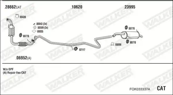 WALKER FOK033337A