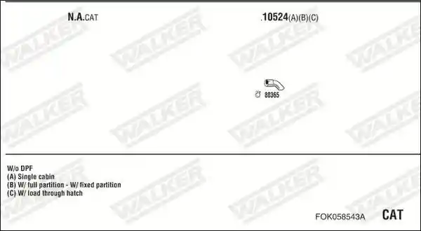 WALKER FOK058543A