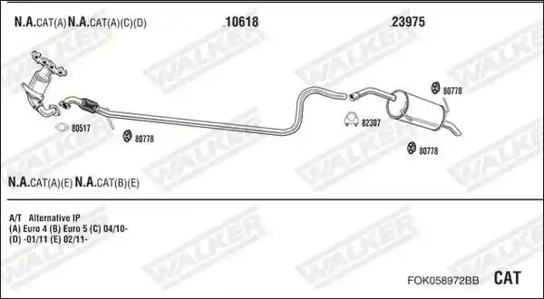 WALKER FOK058972BB