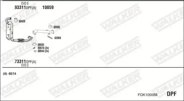 WALKER FOK100088