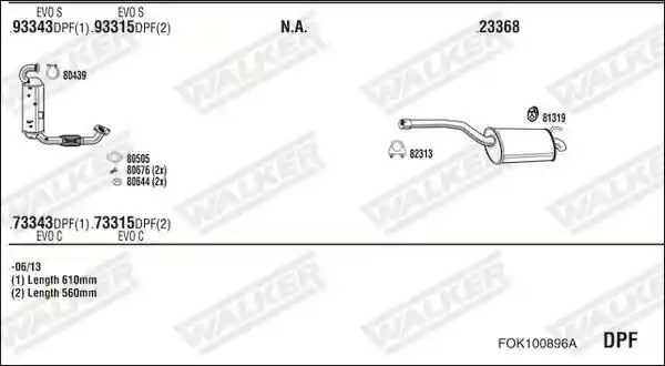 WALKER FOK100896A