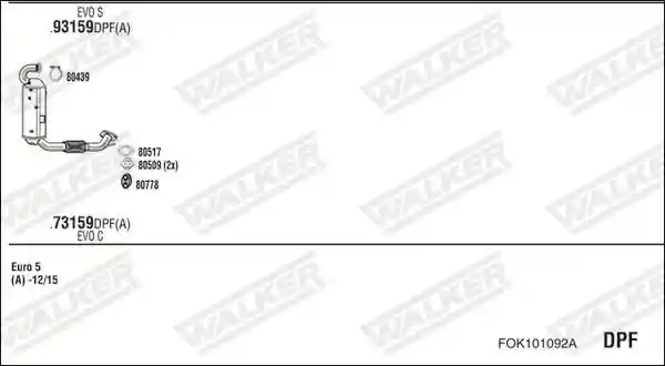 WALKER FOK101092A