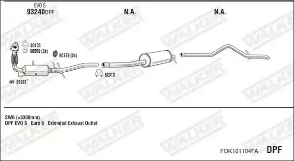 WALKER FOK101104FA