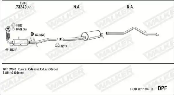 WALKER FOK101104FB