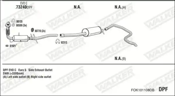 WALKER FOK101108DB
