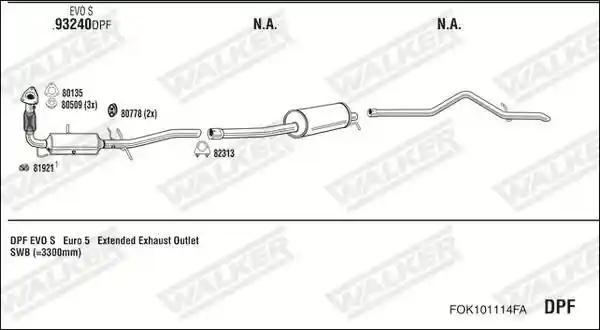 WALKER FOK101114FA