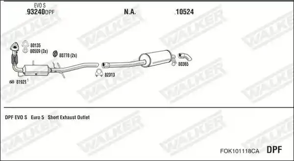 WALKER FOK101118CA