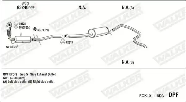 WALKER FOK101118DA