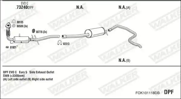 WALKER FOK101118DB