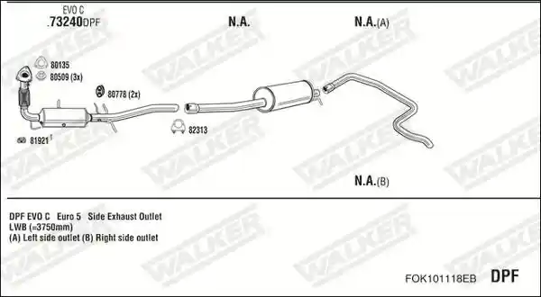 WALKER FOK101118EB
