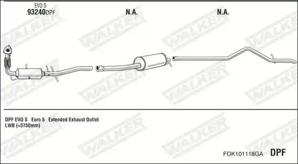 WALKER FOK101118GA