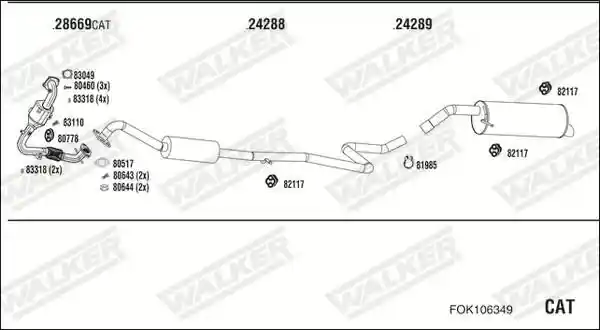 WALKER FOK106349