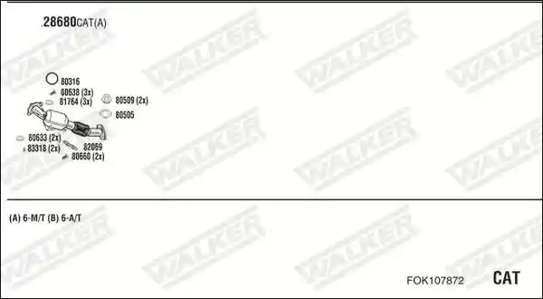 WALKER FOK107872