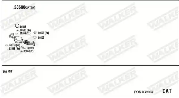 WALKER FOK108564