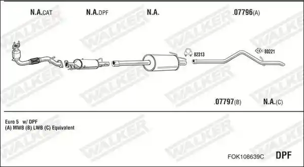WALKER FOK108639C