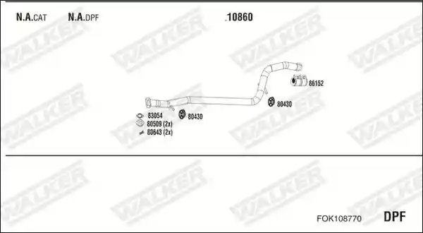 WALKER FOK108770