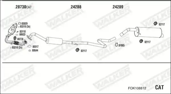 WALKER FOK108812