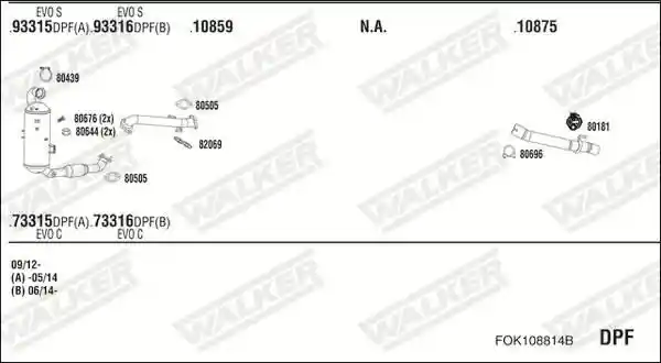 WALKER FOK108814B