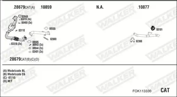 WALKER FOK113330