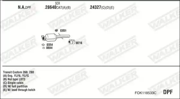 WALKER FOK118533C
