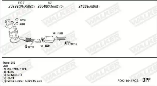 WALKER FOK119467CB