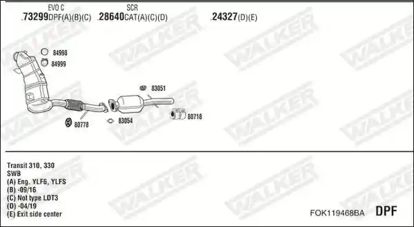 WALKER FOK119468BA