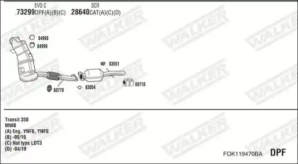 WALKER FOK119470BA