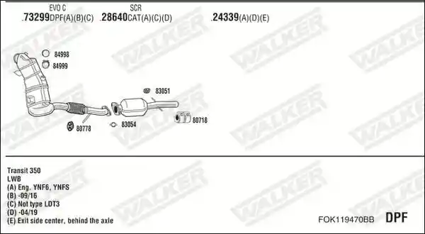 WALKER FOK119470BB