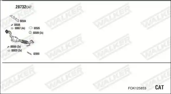 WALKER FOK125853