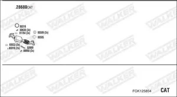 WALKER FOK125854