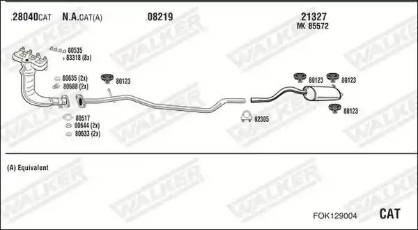 WALKER FOK129004