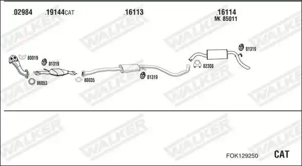 WALKER FOK129250